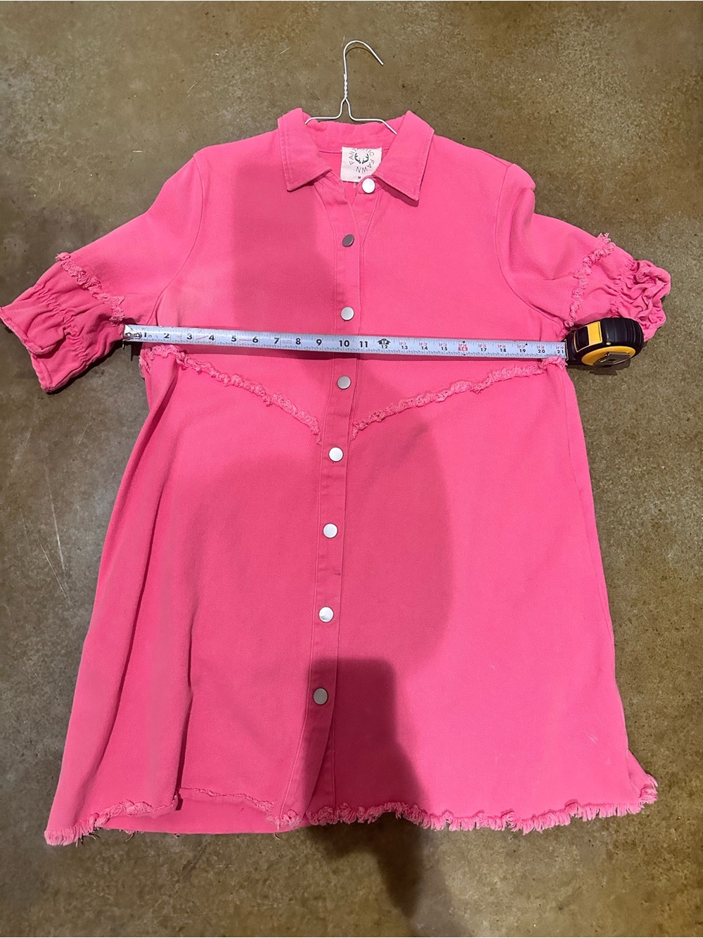 Fantastic Fawn Denim Dress - Picture 4 of 4